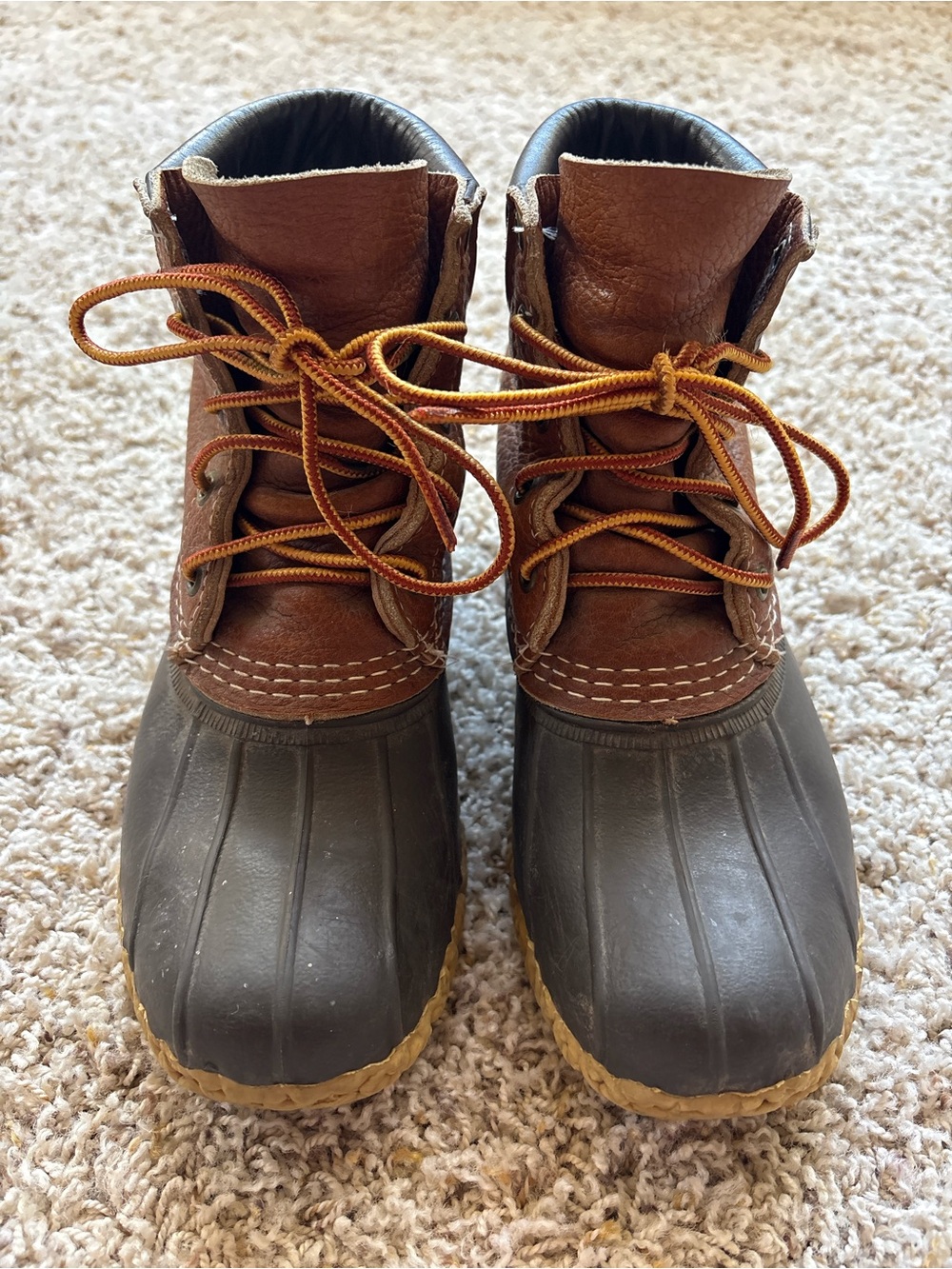 Vintage LL Bean Bean Boots Sz BM - US Sz 6 Unlined